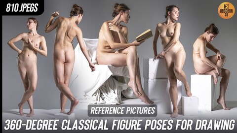 810+ Classical Figure Poses for Drawing