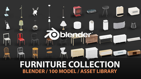 100 Furniture Models Vol 2