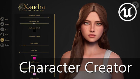 Xandra Character Creator - FREE DEMO