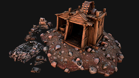 Medieval Tin Ore Mine