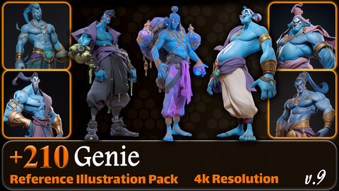 210 Genie Reference Pack | 4K | v.9