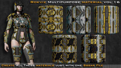 Rokviz multi-purpose Material vol.16