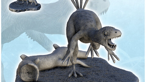 Epidexipteryx dinosaur (6) | STL for 3D Printing Printer | Hard Surface