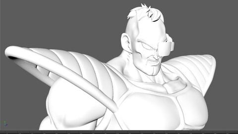 Nappa - Figura 3D Lista para Impresión / Nappa - 3D Printable Figure