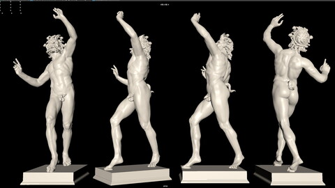 Greek Sculpture - Dancing Faun