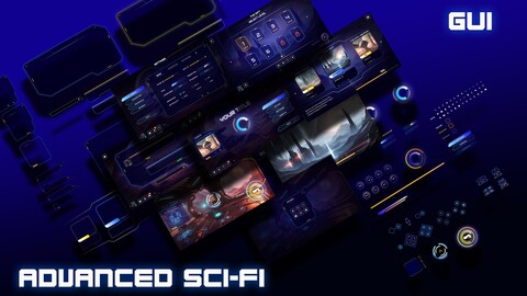 Advanced SciFi GUI