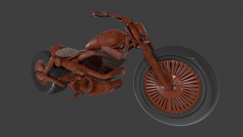 Scrap Motorcycle