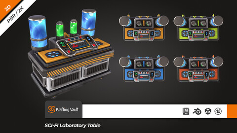 SCI-FI Laboratory Table