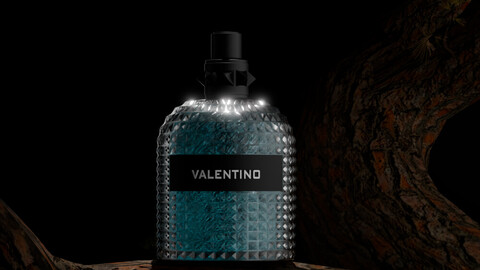 3D Perfume Bottle | Product Render