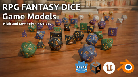 RPG Fantasy Dice