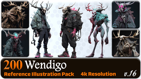 200 Wendigo Reference Pack | 4K | v.16