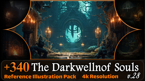 340 The Darkwellnof Souls Reference Pack | 4K | v.28