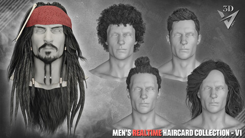 Men's Realtime Haircard Collection - v1