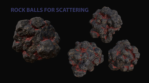 Rock Balls 4 Scattering