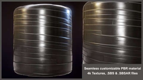 Seamless insulation tape black PBR material textures (Substance, electrical, wire)