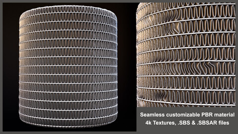 Radiator grill customizable substance material