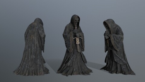 dark statue