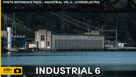 Photo Reference Pack - Industrial VOL. 06 - Hydroelectric