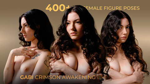 400+ Female Figure Poses - Gabi Crimson Awakening