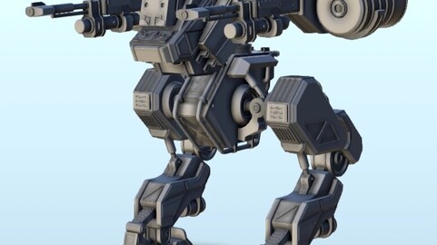 Sihbris combat robot (4) | STL for 3D Printing Printer | Hard Surface