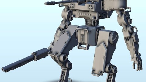 Phinir combat robot (20) | STL for 3D Printing Printer | Hard Surface