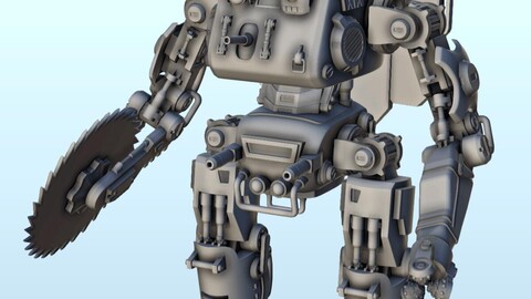 Zihaldin combat robot (23) | STL for 3D Printing Printer | Hard Surface