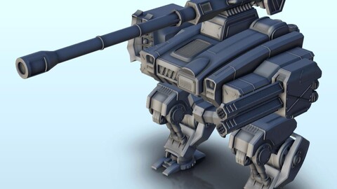 Uren combat robot (25) | STL for 3D Printing Printer | Hard Surface