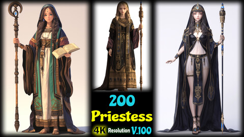 200 Priestess - 4K Resolution - V.100