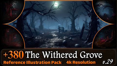 380 The Withered Grove Reference Pack | 4K | v.29