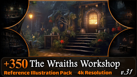 350 The Wraiths Workshop Reference Pack | 4K | v.31