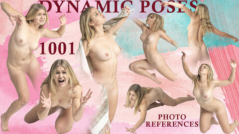 Dynamic poses 1001 photo references