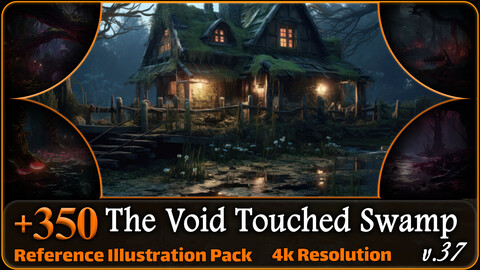 350 The Void Touched Swamp Reference Pack | 4K | v.37