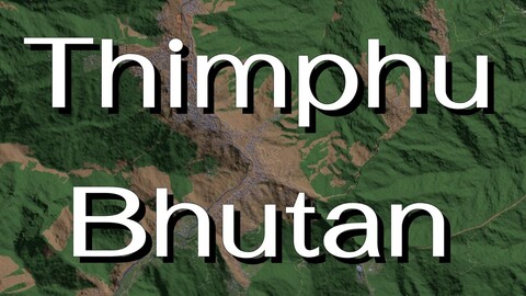 Thimphu Bhutan - city and urban