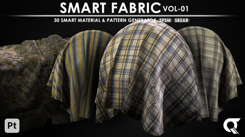 Smart Fabric VOL01 - 30 Smart material & Pattern Generator