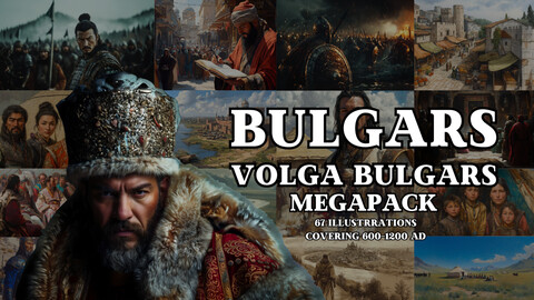 Ancient Bulgars and Volga Bulgars Megapack