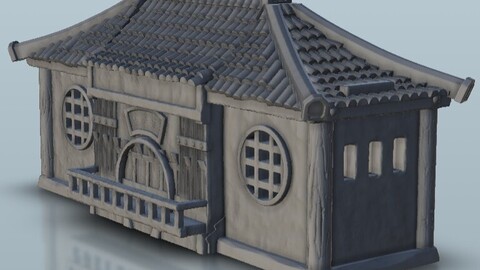 Oriental armory 13 | STL for 3D Printing Printer | Hard Surface