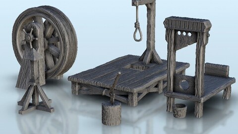 Instruments of torture | STL for 3D Printing Printer | Hard Surface