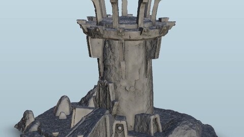 Evil tower | STL for 3D Printing Printer | Hard Surface