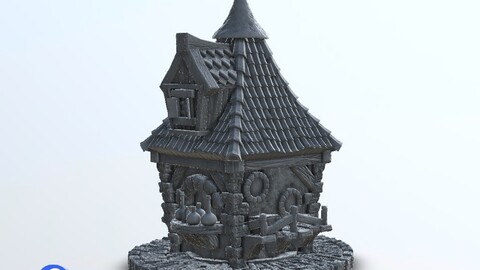 Potions shop | STL for 3D Printing Printer | Hard Surface