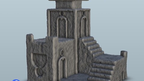 Medieval border post 9 | STL for 3D Printing Printer | Hard Surface