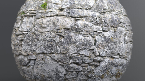 Stone Wall 08030 – PBR Material GamesTextures.com