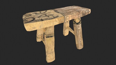 Wooden Stool