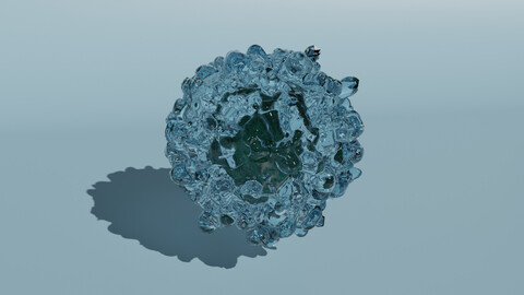 Realistic 3D Macrophage Model – Created in Blender