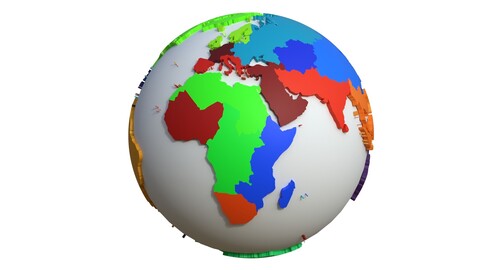 Regions Globe