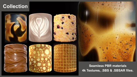 Cafe substance material collection (Coffee shop, coffee house)