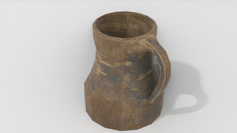 Rustic Wooden Cup