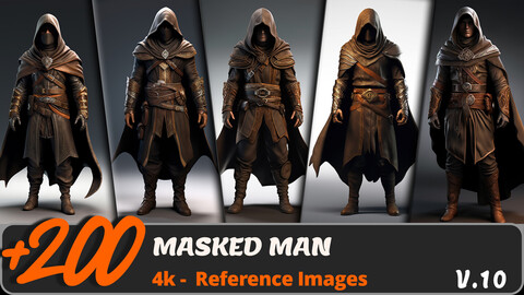 MASKED MAN VOL. 10/ 4K/ Reference Image