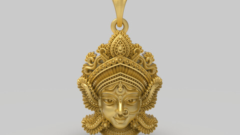 Durga Mata Pendant File-2