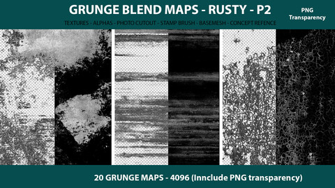 Grunge Blend Maps_Rusty_P2