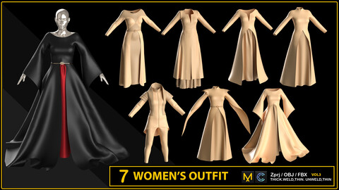 7 WOMEN'S OUTFIT